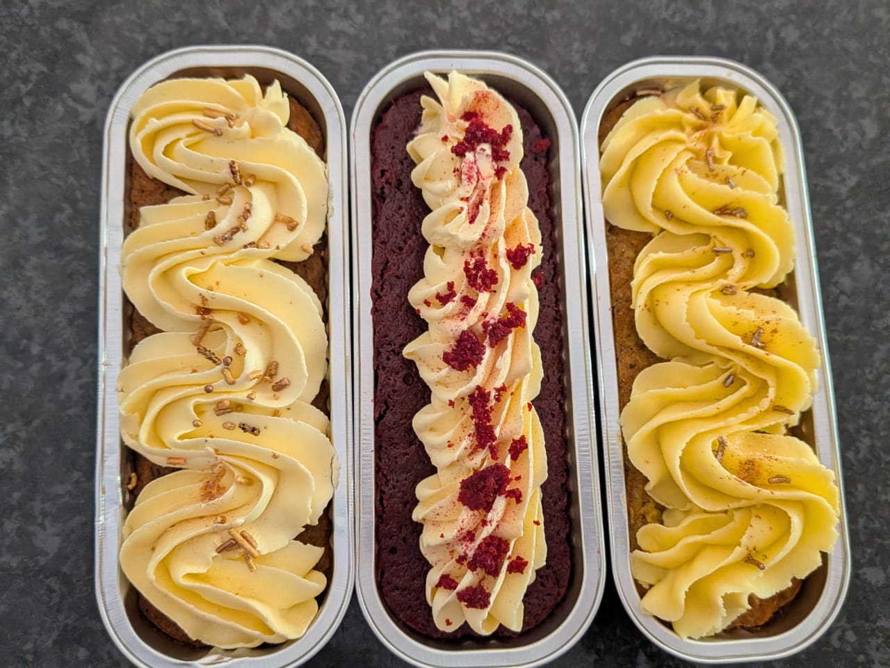 Mini Boat Cakes